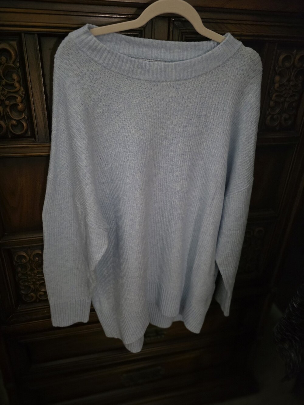 Pale Blue Old Navy Sweater. Measurments Are In Photos And Deacription - Picture 8 of 10